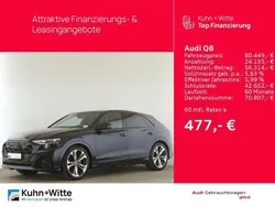 Waitomoblau metallic Gebraucht 2024 Audi Q8 Ambiente SUV | 80.449 €