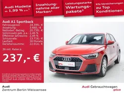 Progressivrot metallic Gebraucht 2024 Audi A1 Sportback Advanced Plus Kleinwagen | 24.399 € (Fairer Preis)