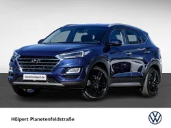 Blau Gebraucht 2019 Hyundai Tucson Premium SUV | 20.827 € (Fairer Preis)