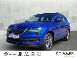 Blau (raceblau metallic) met. Gebraucht 2021 Skoda Karoq Clever SUV | 20.690 € (Guter Preis)
