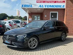 Schwarz Gebraucht 2021 Mercedes E300 AMG line Kombi | 31.990 € (Fairer Preis)