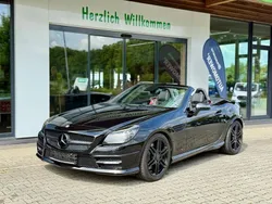 Schwarz Gebraucht 2012 Mercedes SLK350 AMG line Cabrio | 24.900 € (Etwas zu teuer)