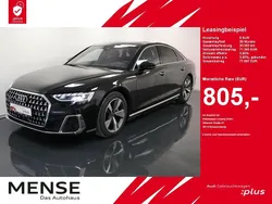 Mythosschwarz Gebraucht 2024 Audi A8 Ambiente Limousine | 71.345 € (Fairer Preis)