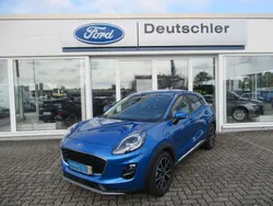 Dynamicblau metallic Gebraucht 2024 Ford Puma Titanium X SUV | 23.250 € (Guter Preis)