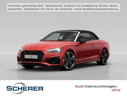 Progressivrot metallic verdeck schwarz (metallic) Gebraucht 2024 Audi S5 Comfort Cabrio | 74.900 € (Etwas zu teuer)