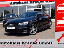 Mythosschwarz metallic Gebraucht 2017 Audi A3 S-Line Limousine | 18.490 € (Teuer)