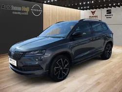 Grau Gebraucht 2021 Skoda Karoq SportLine SUV | 24.990 € (Fairer Preis)