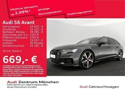 Daytonagrau perleffekt Gebraucht 2022 Audi S6 Ambiente Kombi | 58.442 € (Fairer Preis)