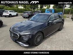 Lack graphitgrau (metallic) Gebraucht 2024 Mercedes E300 AMG Limousine | 61.900 € (Teuer)