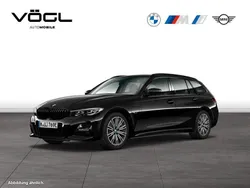 Schwarz Gebraucht 2022 BMW 330e M Sport Kombi | 32.790 € (Fairer Preis)