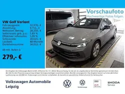 Grau Gebraucht 2024 VW Golf VIII Goal Kombi | 32.970 € (Superpreis)