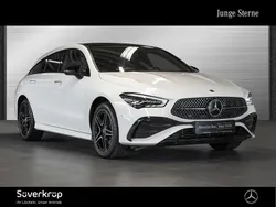 Weiß Gebraucht 2023 Mercedes CLA250e Shooting Brake AMG Kombi | 39.825 € (Teuer)