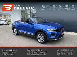 Blau Gebraucht 2020 VW T-Roc Cabriolet Style Cabrio | 23.980 € (Fairer Preis)
