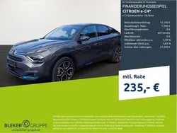 Platinum grau Gebraucht 2022 Citroën e-C4 Shine Limousine | 19.490 € (Fairer Preis)