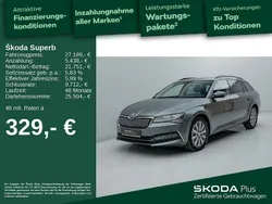 Graphitegrau metallic met. Gebraucht 2023 Skoda Superb Ambition Kombi | 27.189 € (Superpreis)