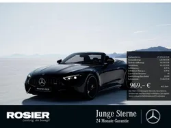 Schwarz / obsidianschwarz (metallic) Gebraucht 2024 Mercedes SL63 AMG AMG Cabrio | 139.890 € (Superpreis)