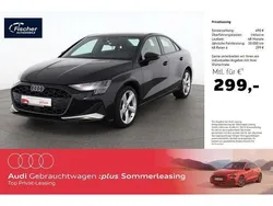 Schwarz Gebraucht 2024 Audi A3 Advanced Limousine | 32.880 € (Fairer Preis)