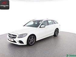 Polarweiss Gebraucht 2021 Mercedes C220 AMG Kombi | 27.880 € (Superpreis)
