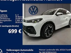 Weiß Neu 2025 VW Tiguan R-line SUV | 50.900 € (Teuer)