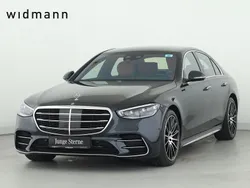 Anthrazitblau metallic Gebraucht 2021 Mercedes S400 AMG Limousine | 72.850 € (Superpreis)