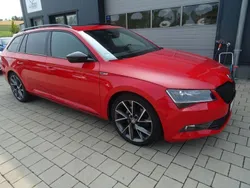 Rot Gebraucht 2017 Skoda Superb SportLine Kombi | 17.490 € (Etwas zu teuer)