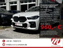Mineralweiss metallic Gebraucht 2022 BMW X6 M Sport SUV | 75.970 € (Fairer Preis)