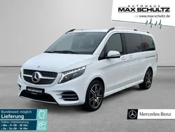Bergkristallweiß metallic Gebraucht 2024 Mercedes V300 AMG Van / Kleinbus | 64.855 € (Fairer Preis)