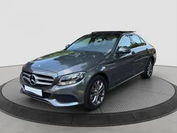 Grau Gebraucht 2016 Mercedes C200 Limousine | 17.999 € (Guter Preis)