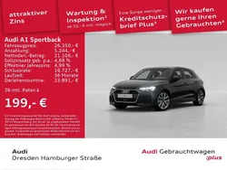 Mythosschwarz metallic Gebraucht 2025 Audi A1 Advanced Plus Kleinwagen | 26.350 € (Etwas zu teuer)
