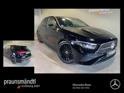 Unilack nachtschwarz Gebraucht 2024 Mercedes A200 AMG Limousine | 36.490 € (Teuer)