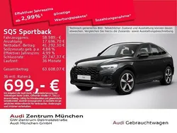 Schwarz Gebraucht 2022 Audi SQ5 Sportback Ambiente SUV | 58.989 € (Etwas zu teuer)