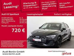Mythosschwarz metallic Gebraucht 2025 Audi A3 Sportback e-tron S-Line Limousine | 50.700 € (Superpreis)