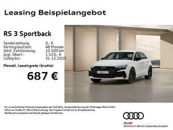 Weiß Neu 2025 Audi RS3 Sportback Sport Kleinwagen | 58.660 €
