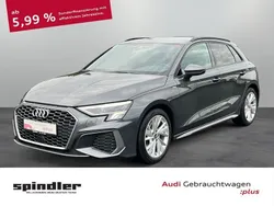 Grau Gebraucht 2021 Audi A3 Sportback S-Line Limousine | 21.980 € (Fairer Preis)