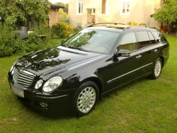 Schwarz Gebraucht 2008 Mercedes E200 Kombi | 9.500 € (Teuer)