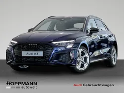 Navarrablau metallic Gebraucht 2024 Audi A3 Sportback e-tron S-Line Limousine | 39.990 €