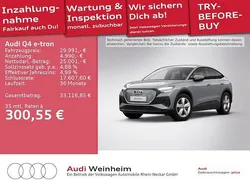 Kieselgrau Gebraucht 2022 Audi Q4 Sportback e-tron Basis SUV | 29.991 € (Etwas zu teuer)