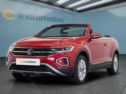 Rot Gebraucht 2024 VW T-Roc Cabriolet Cabrio | 25.899 € (Superpreis)
