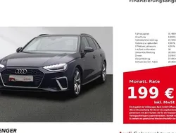 Schwarz Gebraucht 2022 Audi A4 S-Line Kombi | 31.480 € (Guter Preis)