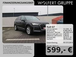 Mythosschwarz metallic Gebraucht 2022 Audi Q7 Ambiente SUV | 53.580 € (Superpreis)