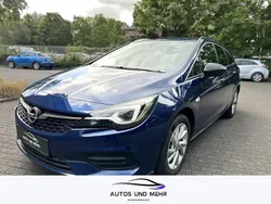 Blau Gebraucht 2022 Opel Astra Elegance Kombi | 11.499 € (Guter Preis)