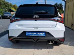 Saw polarweiß/dach schwarz pea Gebraucht 2025 Hyundai i20 N Line Kleinwagen | 21.998 € (Fairer Preis)