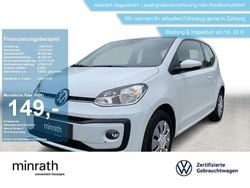 Weiß Gebraucht 2022 VW up! move up! Kleinwagen | 9.840 € (Fairer Preis)