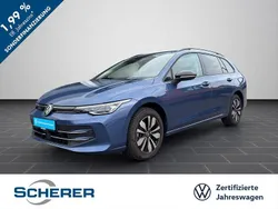 Anemonenblau metallic (metallic) Gebraucht 2024 VW Golf VIII Goal Kombi | 26.290 € (Superpreis)