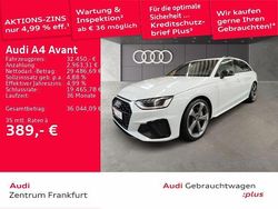 Weiß Gebraucht 2021 Audi A4 S-Line Kombi | 32.450 € (Etwas zu teuer)