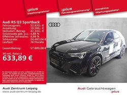 Mythosschwarz metallic Gebraucht 2021 Audi RS Q3 Sportback Ambiente SUV | 52.930 € (Guter Preis)