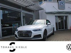 Weiß Gebraucht 2017 Audi A5 Cabriolet S-Line Cabrio | 29.480 € (Etwas zu teuer)