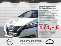 Weiss Gebraucht 2019 Nissan Leaf Tekna Kleinwagen | 16.275 € (Fairer Preis)