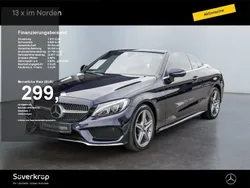 Blau cavansitblau Gebraucht 2018 Mercedes C180 AMG Cabrio | 30.787 € (Guter Preis)