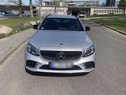 Silber Gebraucht 2019 Mercedes C180 AMG line Kombi | 25.499 € (Guter Preis)
